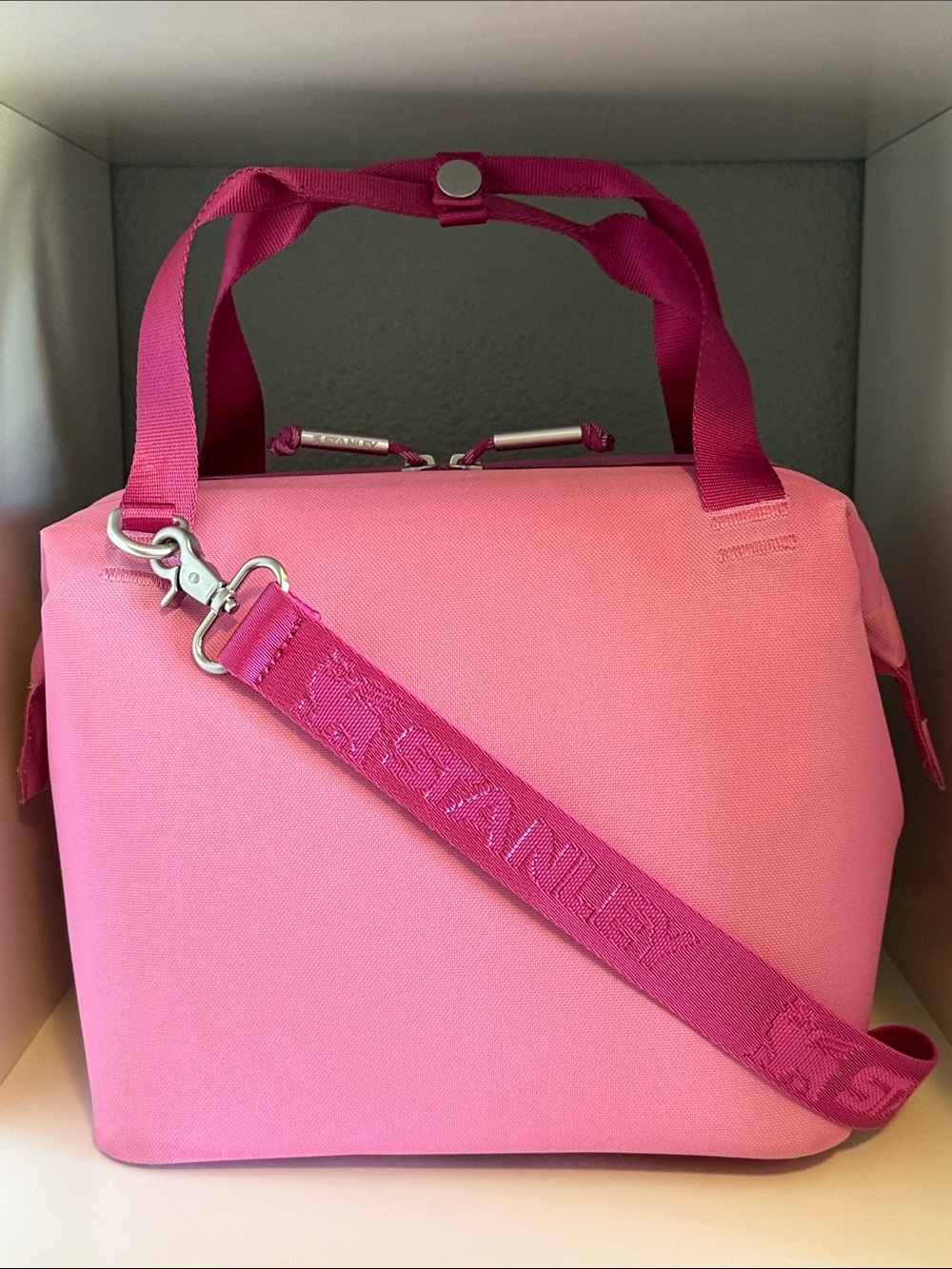 Stanley Julienne Mini Cooler in Peony Pink - Picture 4 of 16